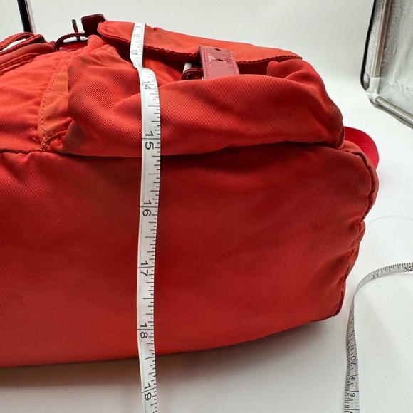 Prada - Authentic - Red Nylon Backpack - Picture 16 of 16